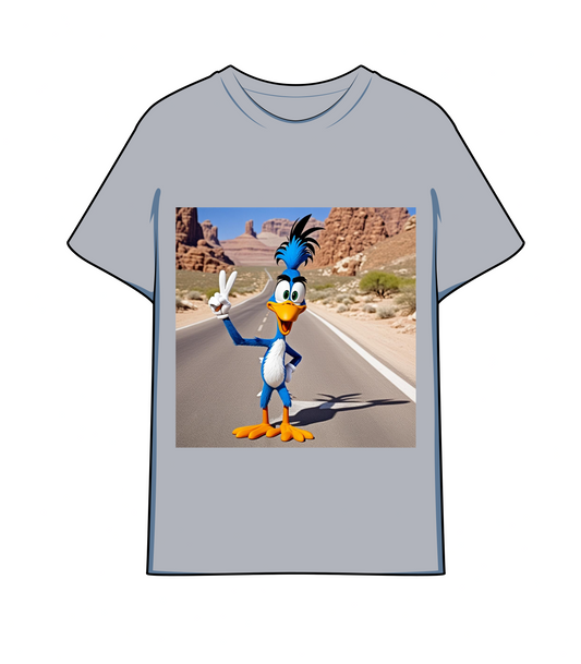 The Road Runner Holding up a Peace Sign on T shirt